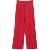 Loulou Studio Pant In Red