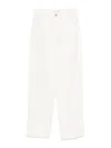 Loulou Studio Casual Trousers In White