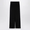 Loulou Studio Anthracite Grey Wool Palazzo Trousers In Grey