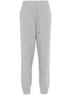 Loulou Studio Hespero Track Pants In Grey