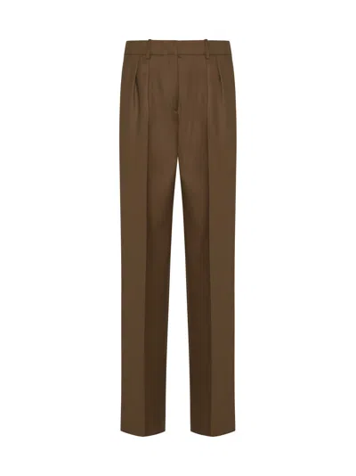 Loulou Studio Pants In Antique Brown