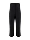 Loulou Studio Primo Palazzo Pants In Black