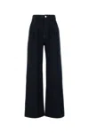 Loulou Studio Sbiru Cool Wool Trousers In Blue