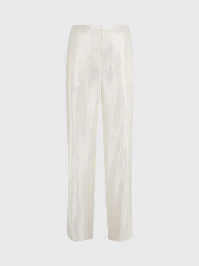 Loulou Studio Pants Lou Lou Studio Woman Color Ivory In Red