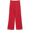 Loulou Studio Red Pants In Red