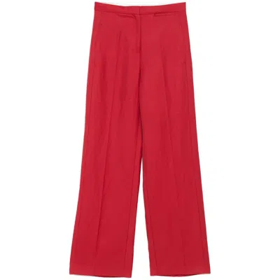 LOULOU STUDIO PANTS RED