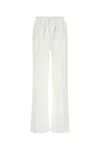 Loulou Studio Attu Oversized Jeans In White