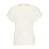 Loulou Studio Pero Fitted Blouse In Silk And Linen In White