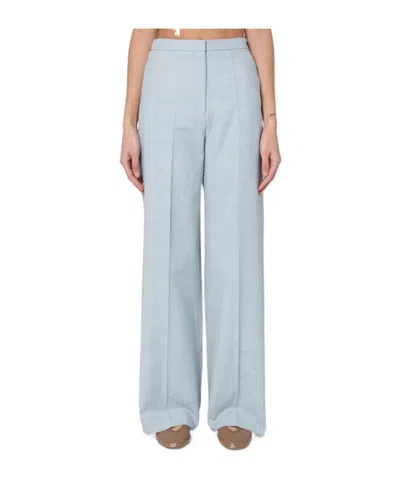 Loulou Studio Pleated Casual Pants In Gray