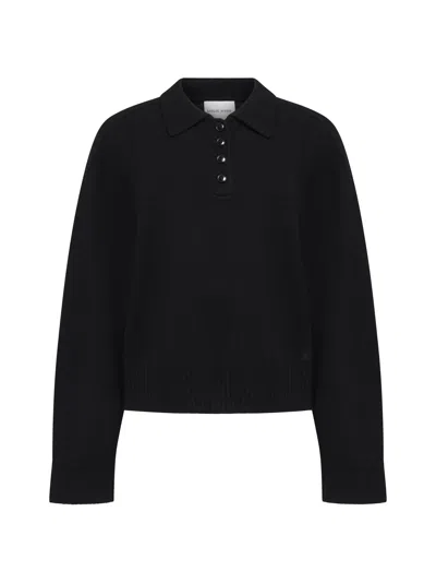 Loulou Studio Polo Shirt Lou Lou Studio Woman Color Black