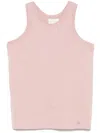 Loulou Studio Poso Tank Top In Pink