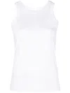 Loulou Studio White Poso Tank Top In White