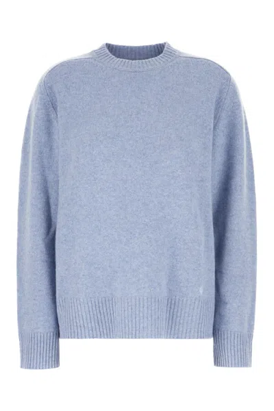 Loulou Studio Powder Blue Cashmere Baltra Sweater