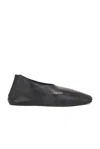 Loulou Studio Black Rachel Slip-on Loafers In Black