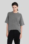 Loulou Studio Raven Knitwear In Grey Wool In Gray