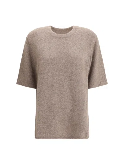 Loulou Studio Raven Sweater In Brown
