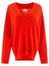 Loulou Studio Relaxed Fit Cashmere Knitwear In Red