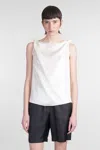 Loulou Studio Remy Topwear In Beige Silk