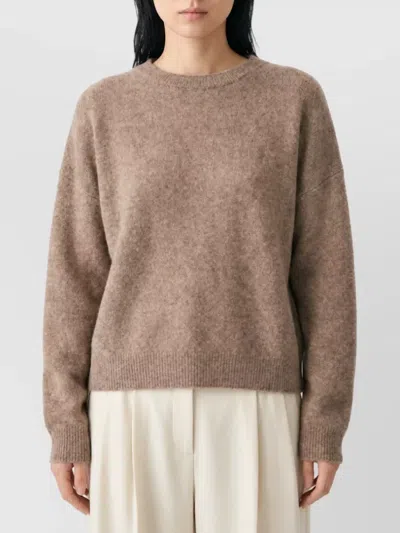 Loulou Studio Ribbed Crew Neck Relaxed-fit Sweater