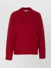 Loulou Studio Ribbed Crewneck Knitwear Long Sleeves In Red