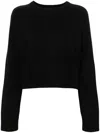 Loulou Studio Black Bruzzi Sweater In Black