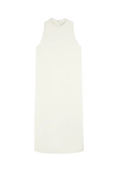 Loulou Studio Rivida Dress In Ivory