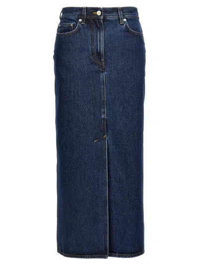 Loulou Studio Rona Skirts In Blue