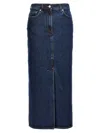 Loulou Studio Rona Denim Maxi Skirt