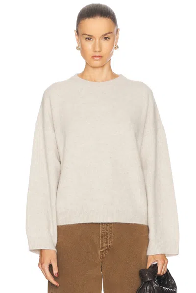 Loulou Studio Ropo Sweater In Stone Melange