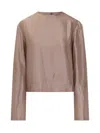 Loulou Studio Round Neck Blouse
