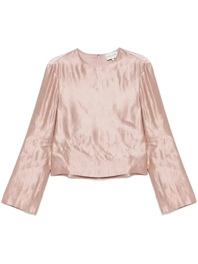 LOULOU STUDIO LOULOU STUDIO ROUND NECK BLOUSE CLOTHING