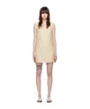 Loulou Studio White Hoya Minidress In White