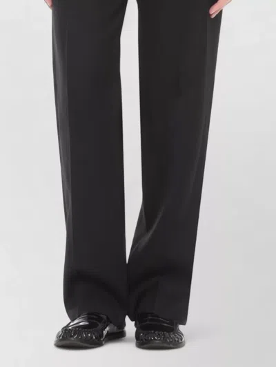 Loulou Studio Round Neck Textured Knit Sleeveless Top In Black