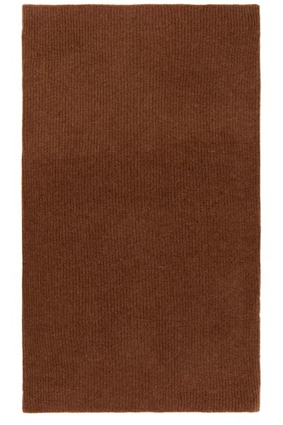 Loulou Studio Sabol Cashmere Scarf In Mocha