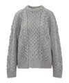 Loulou Studio Sacas Sweater In Gray