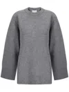 Loulou Studio Gray Safi Sweater In Grey