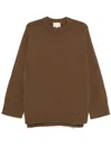 Loulou Studio Brown Safi Sweater In Brown