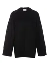 Loulou Studio Safi Wool And Cashmere Pullover In Black