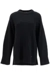 Loulou Studio Safi Wool And Cashmere Pullover In Black