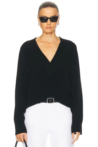 Loulou Studio Sage Sweater In Black