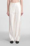 Loulou Studio Sally Pants In Beige