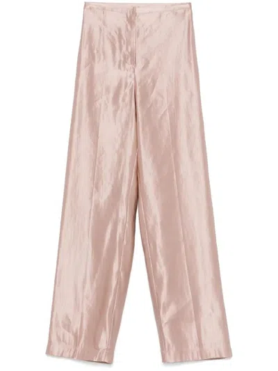 LOULOU STUDIO SALLY TAILORED TROUSERS BY LOULOU STUDIO,SALLY PETAL ROSE