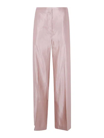 LOULOU STUDIO PANTALONES DE SASTRERÍA - ROSADO