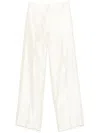 Loulou Studio Sally Trousers In Neutrals