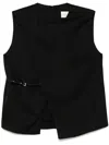 Loulou Studio Sleeveless Top In Black