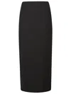 Loulou Studio Women's Stretch Wool Skirt In Samos Style In Anthracite