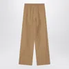 Loulou Studio Sand-coloured Trousers In Cotton In Beige