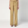 Loulou Studio Sand-coloured Trousers In Cotton In Beige