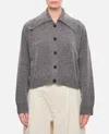 Loulou Studio Gray Sao Cardigan In Grey