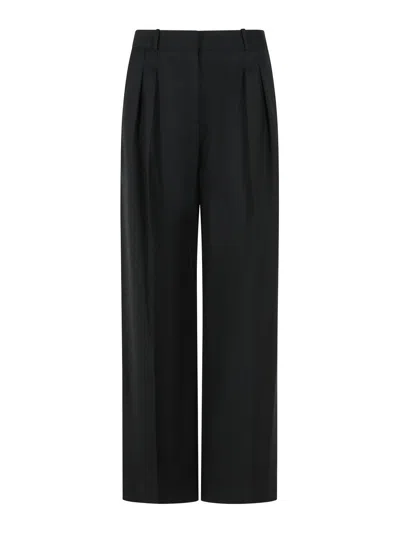 Loulou Studio Sbiru Lds Black Virgin Wool Pants